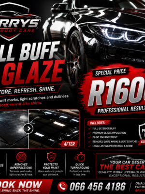 Full Buff & Glaze
